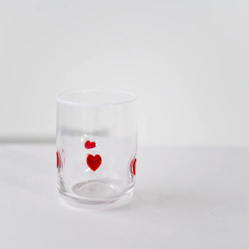 Home Lab Heart Icon Glass Set Of 4 image number 1